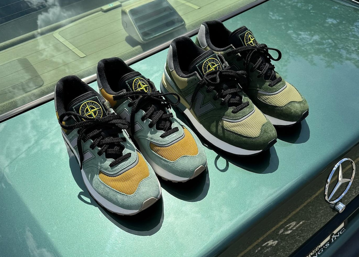 Stone Island x New Balance 574 Legacy Pack U574LGTN U574LGIL Release Info