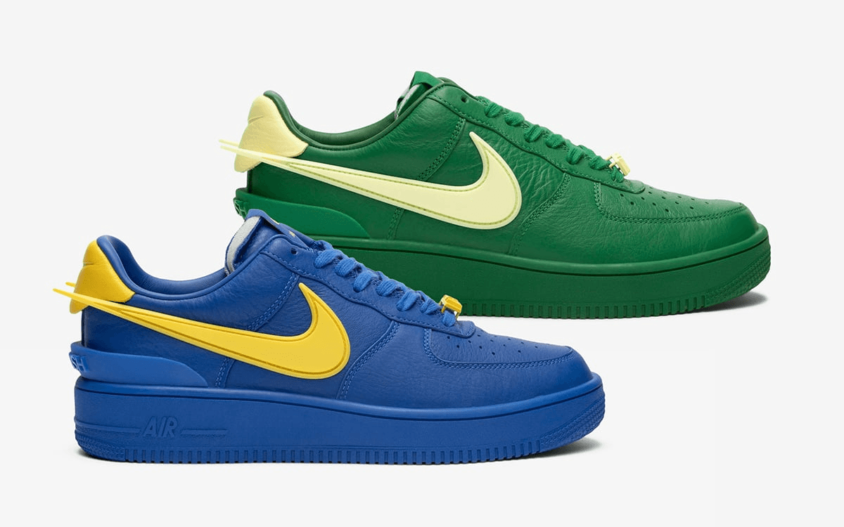 The New Nike Air Force 1 Low SP AMBUSH Pine Green And Game Royal