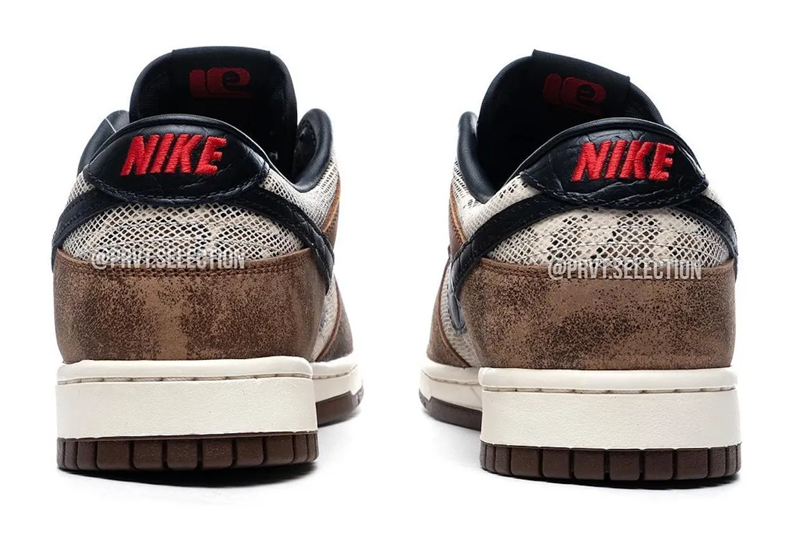 Nike Dunk Low Co Jp Brown Snakeskin 1