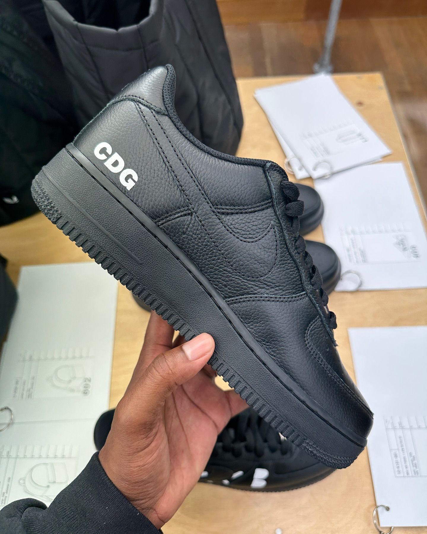 Comme des Garçons Black x Nike Air Force 1 Low Release Info