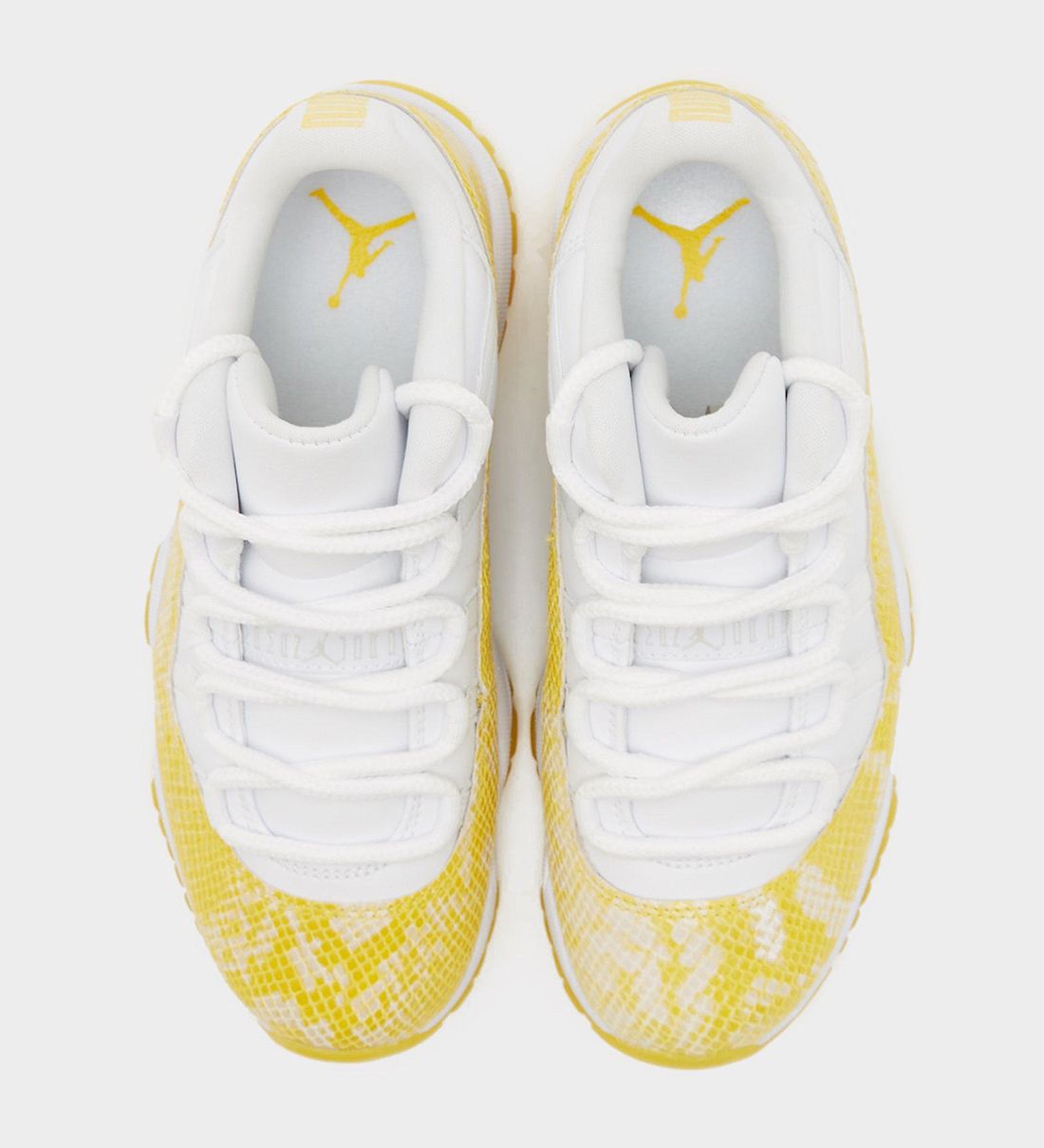 Air Jordan 11 Low Yellow Snakeskin