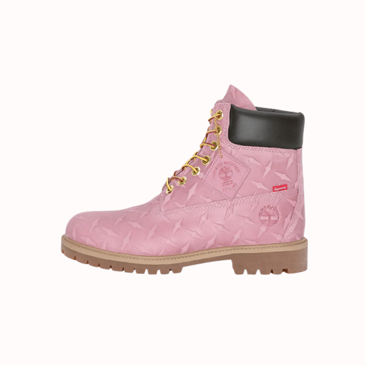 Supreme x Timberland 6” Premium Waterproof Boot Pink