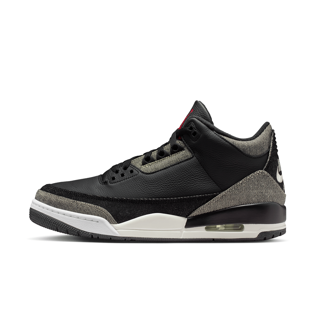 Levi’s x Air Jordan 3 Retro Black