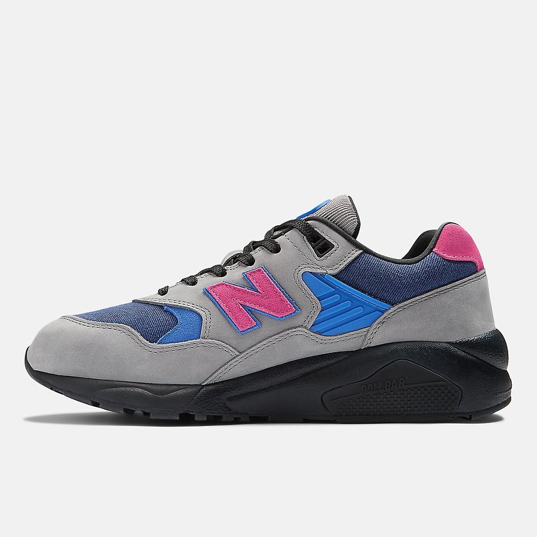 Levi’s x New Balance 580 Grey/NavyMagenta MT580LV2 Release Info