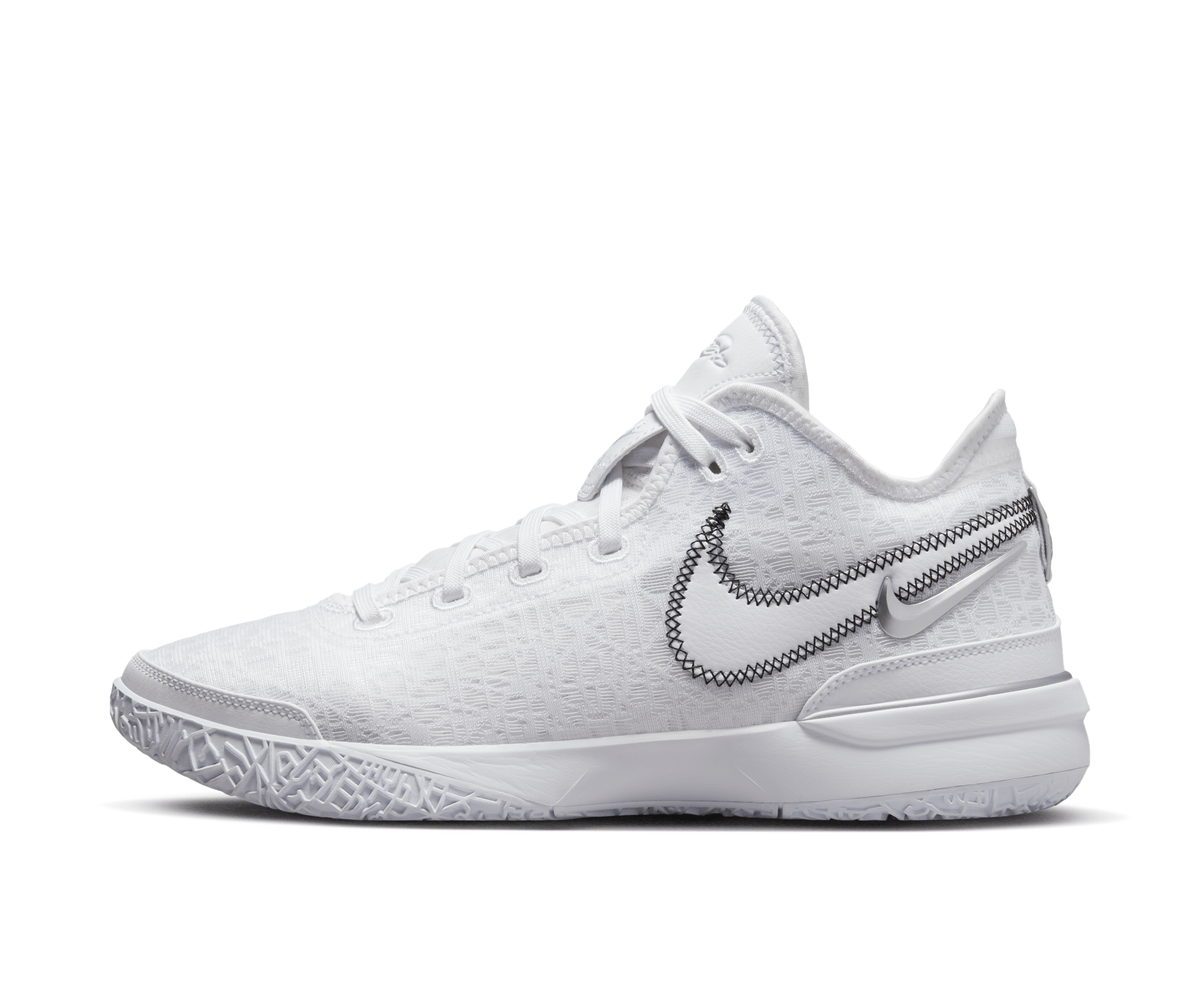 Nike Zoom LeBron NXXT Gen White Metallic Silver