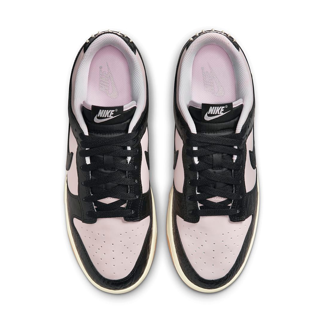 Nike Dunk Low Pink Black Croc HF9191-001 Release Info