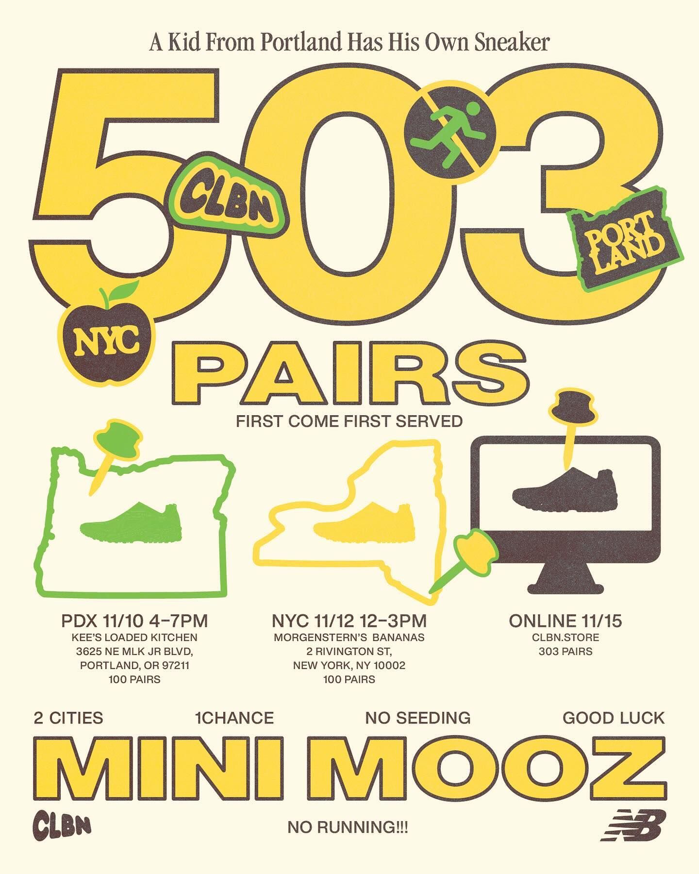 Aminé x New Balance Mini Mooz 610S Slip On Release Info