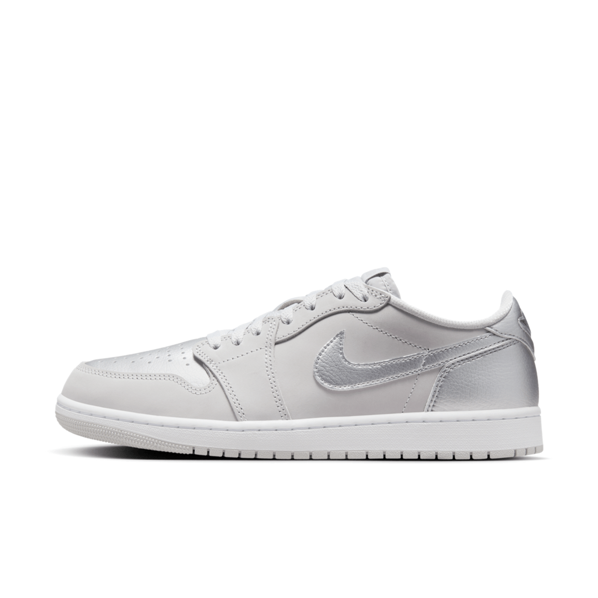 Air Jordan 1 Low OG Metallic Silver