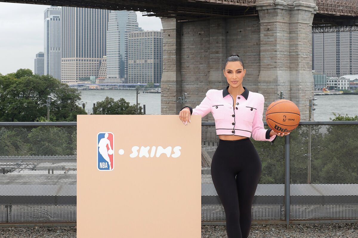 NBA x Skims Kim Kardashian