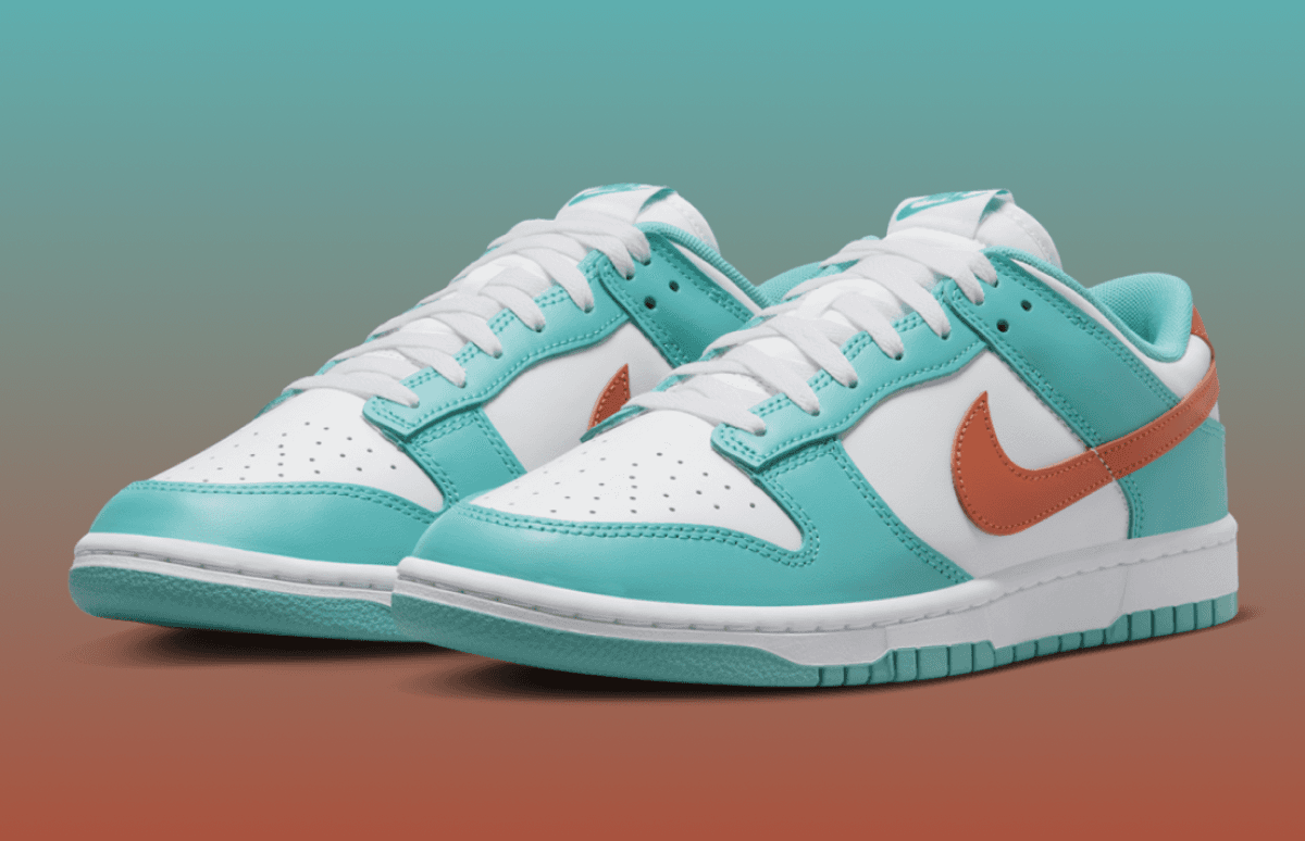 Nike Dunk Low "Miami Dolphins" Makes A Splash January 2024