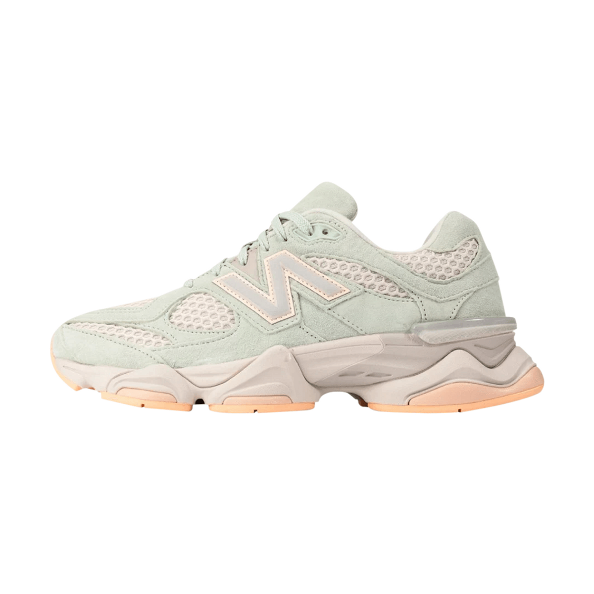 The Whitaker GRP x New Balance Missing Pieces 9060 Silver Moss Green