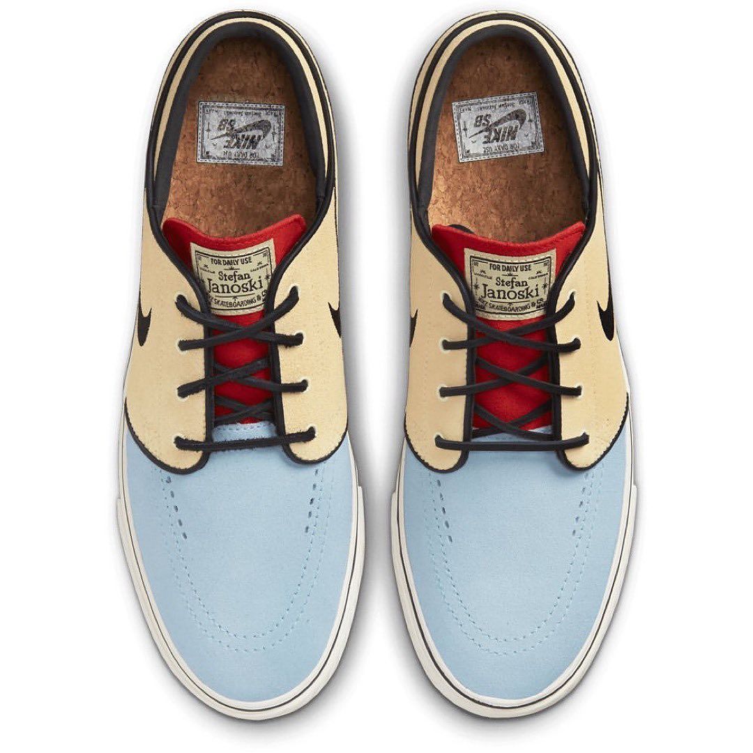 Stefan Janoski Nike SB Alabster Celestine Blue