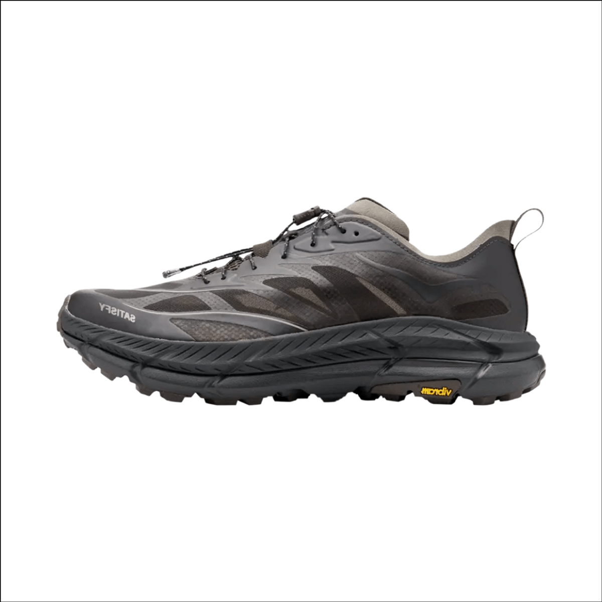 Satisfy x HOKA Mafate Speed 4 Lite Coffee