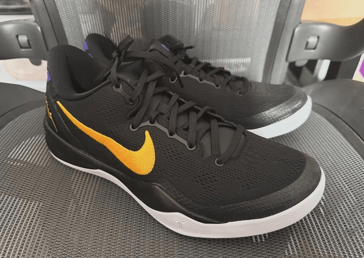 First Look At The Nike Kobe 8 Protro "Black/University Gold"