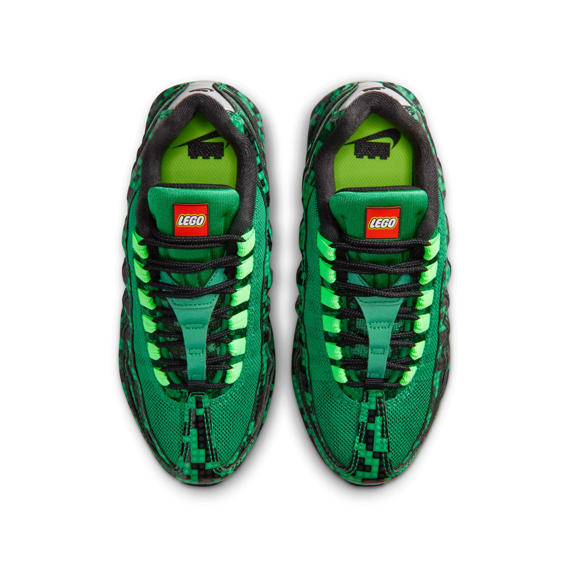 The LEGO x Nike Air Max 95 "Lucky Green" Releases 2026