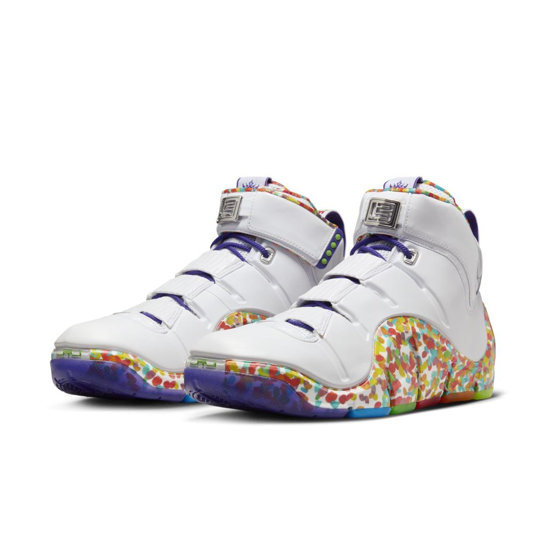 Nike Lebron 4 fruity pebbles DQ9310-100 Release Info