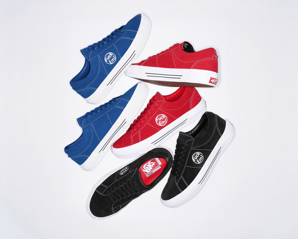 The Supreme x Vans Sid Pack Arrives June 2024