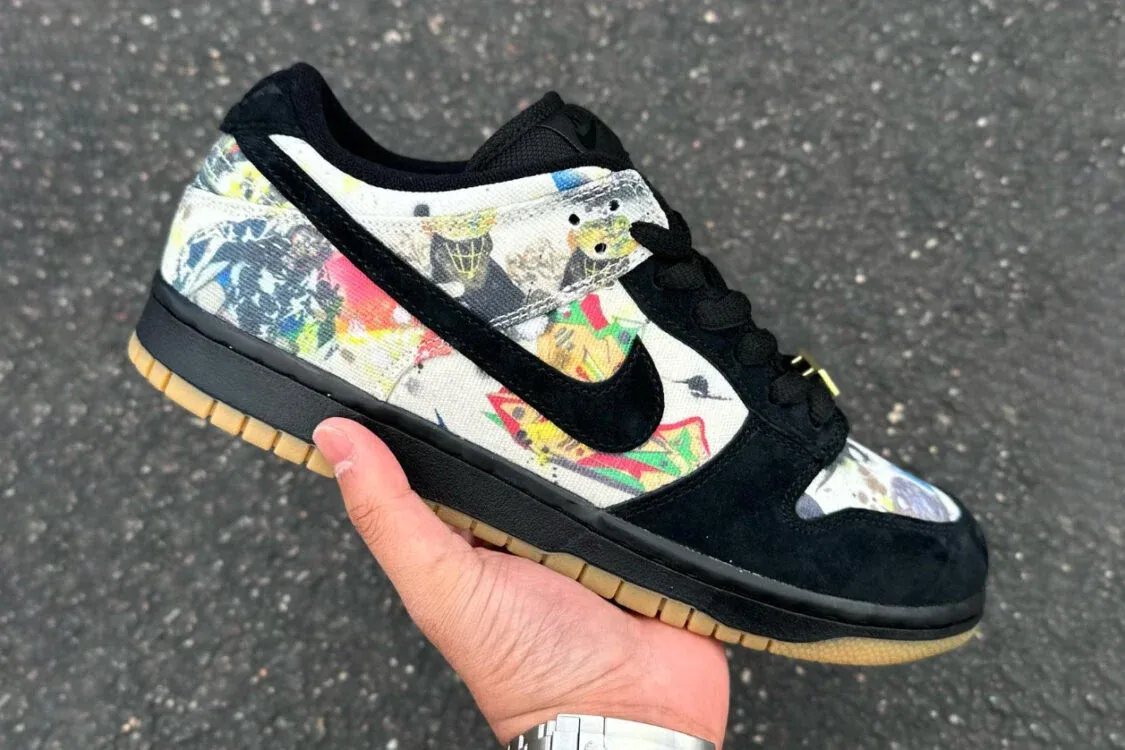 Supreme dunk low rammellzee stockx