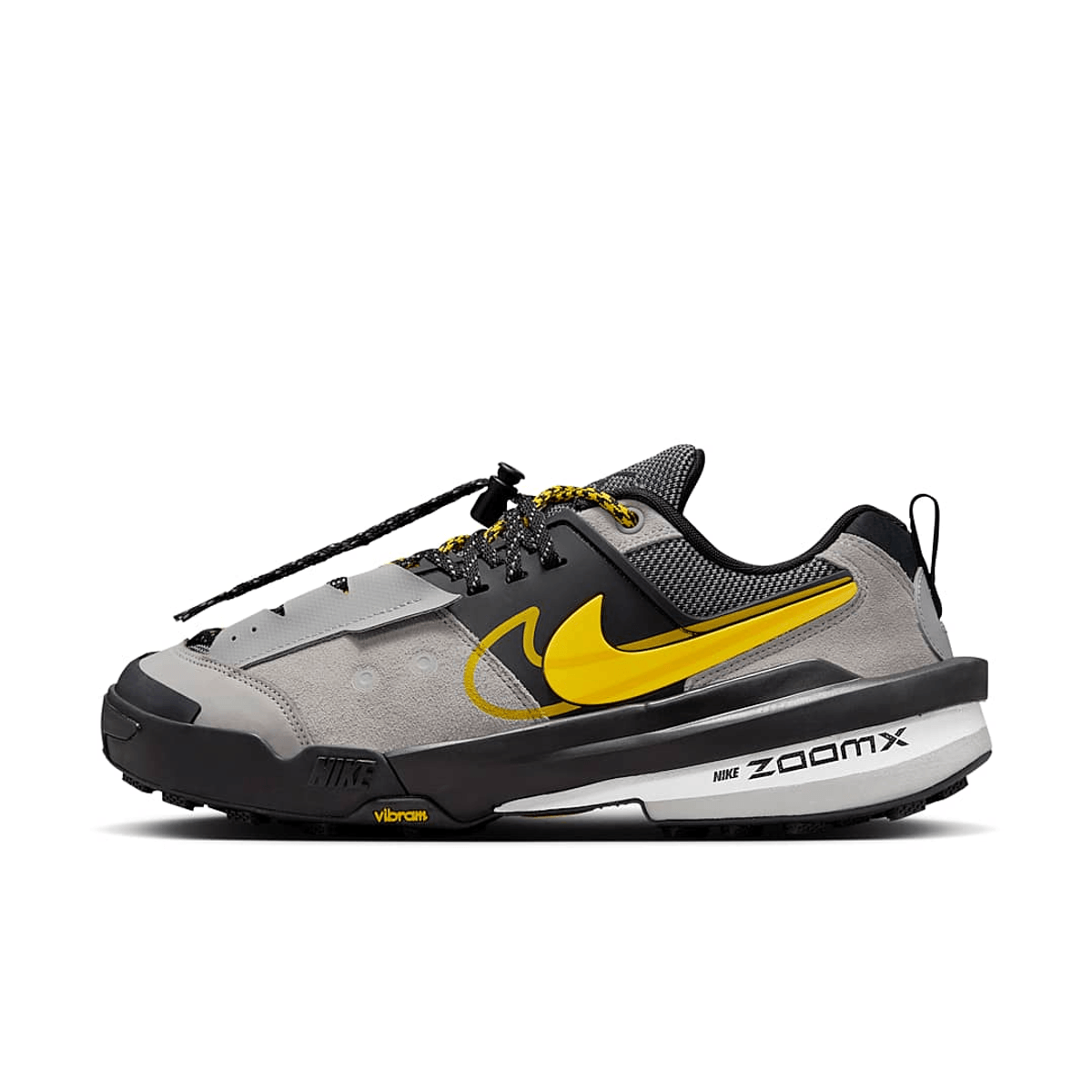 sacai x Nike Zegamadome SP Matte Silver Yellow