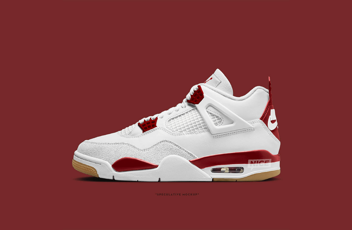 A Nike SB x Air Jordan 4 “Varsity Red” Is Rumored For Spring 2025