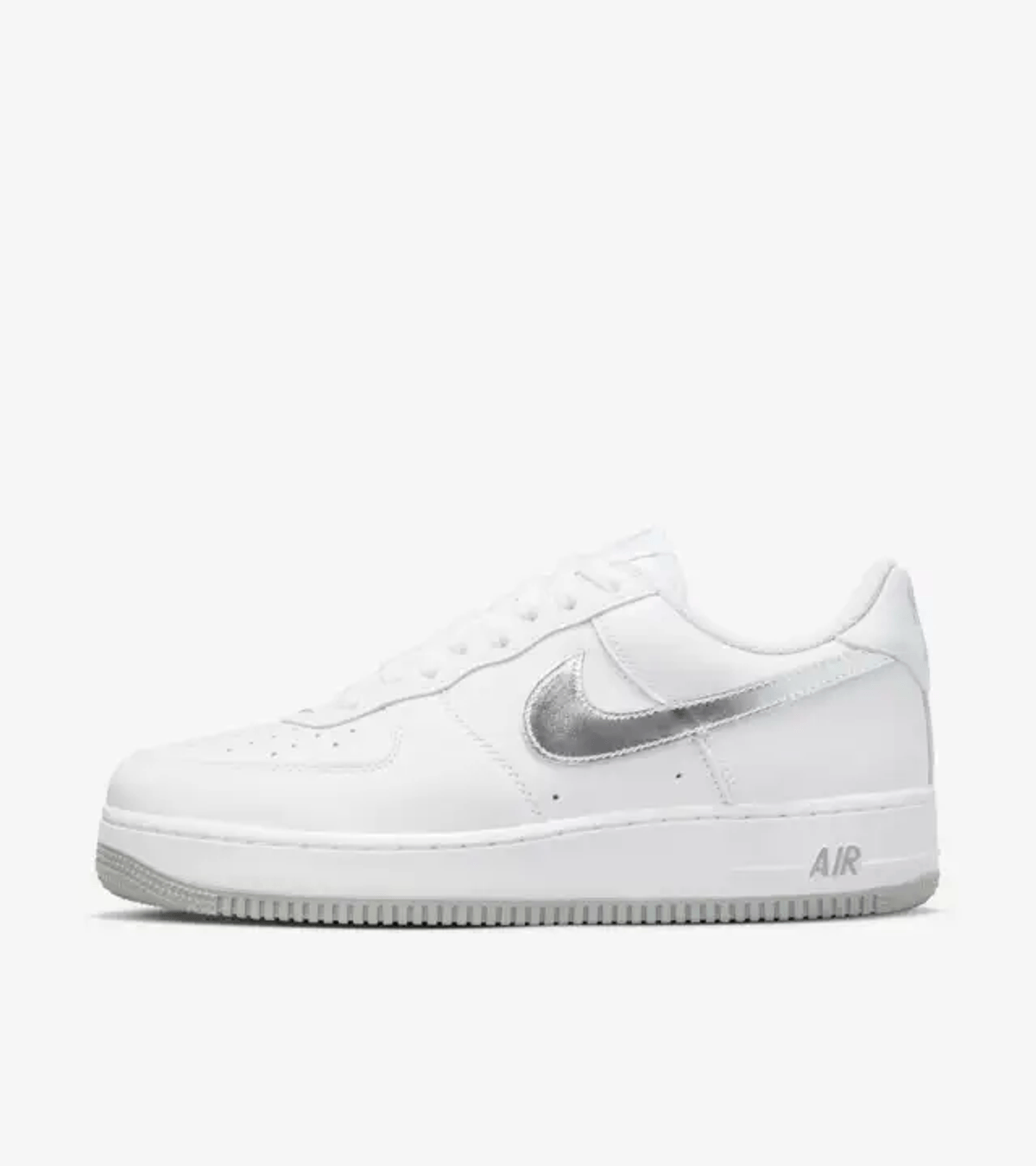 Nike Air Force 1 '07 Low Color of the Month White Metallic Silver