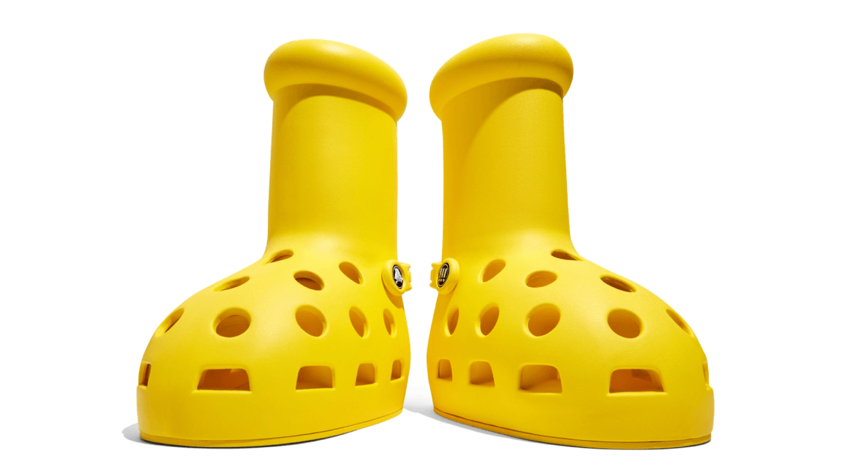 Is This Crocs x MSCH Big Yellow Boot Real Life?