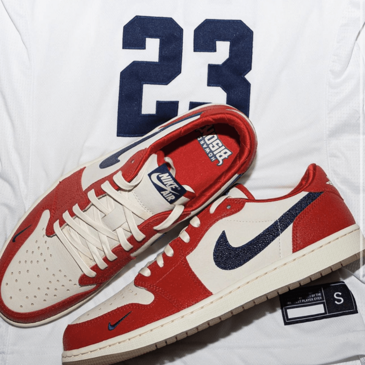 Howard University Is Blessed By Jordan Brand With Its Own Air Jordan 1 Low OG PE