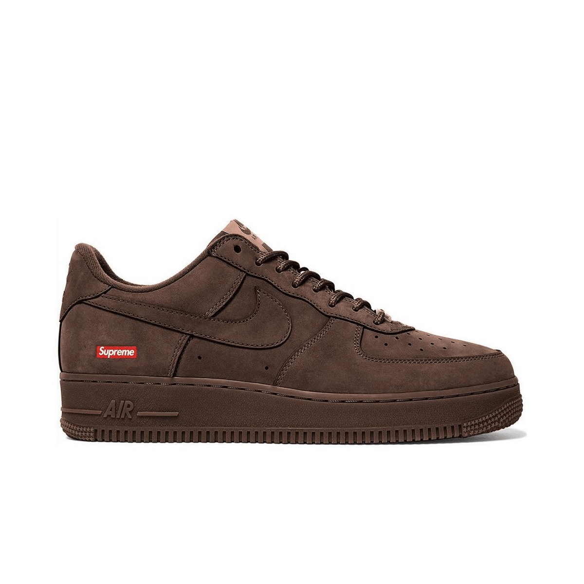 A New Supreme x Air Force 1 Low Collaboration Has Been Revealed In Baroque Brown