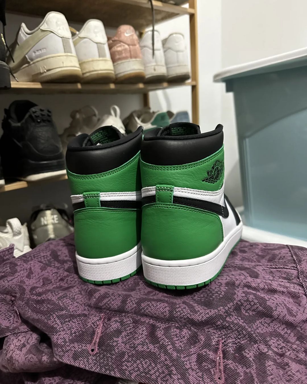 Air jordan 1 lucky green