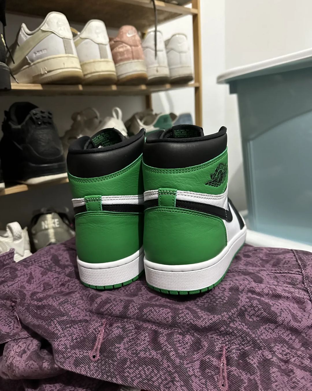 Air jordan 1 lucky green