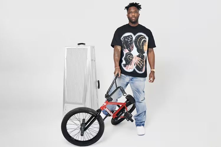 Rimowa Creates Bike Case For BMX Athlete Nigel Sylvester