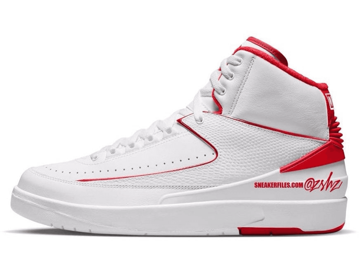 Expect To See a New Fire Red Colorway Coming to the Air Jordan 2