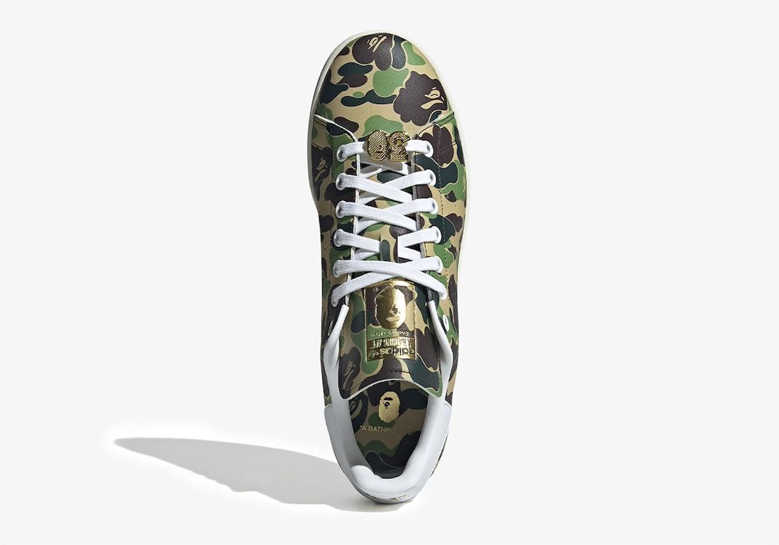 Bape Adidas Stan Smith Abc Camo IG8949 Release Info