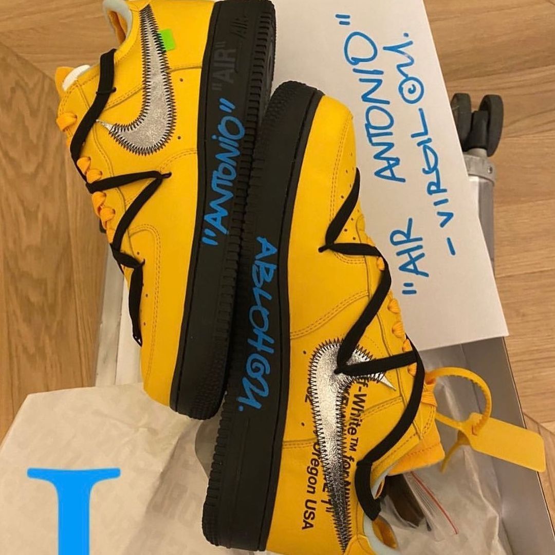 Off-White x Nike Air Force 1 Low Hard Lemonade