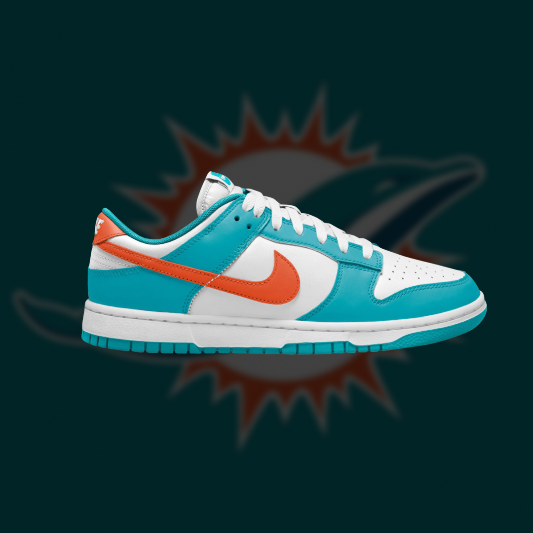Nike Dunk Low Miami Dolphins D V0833 102