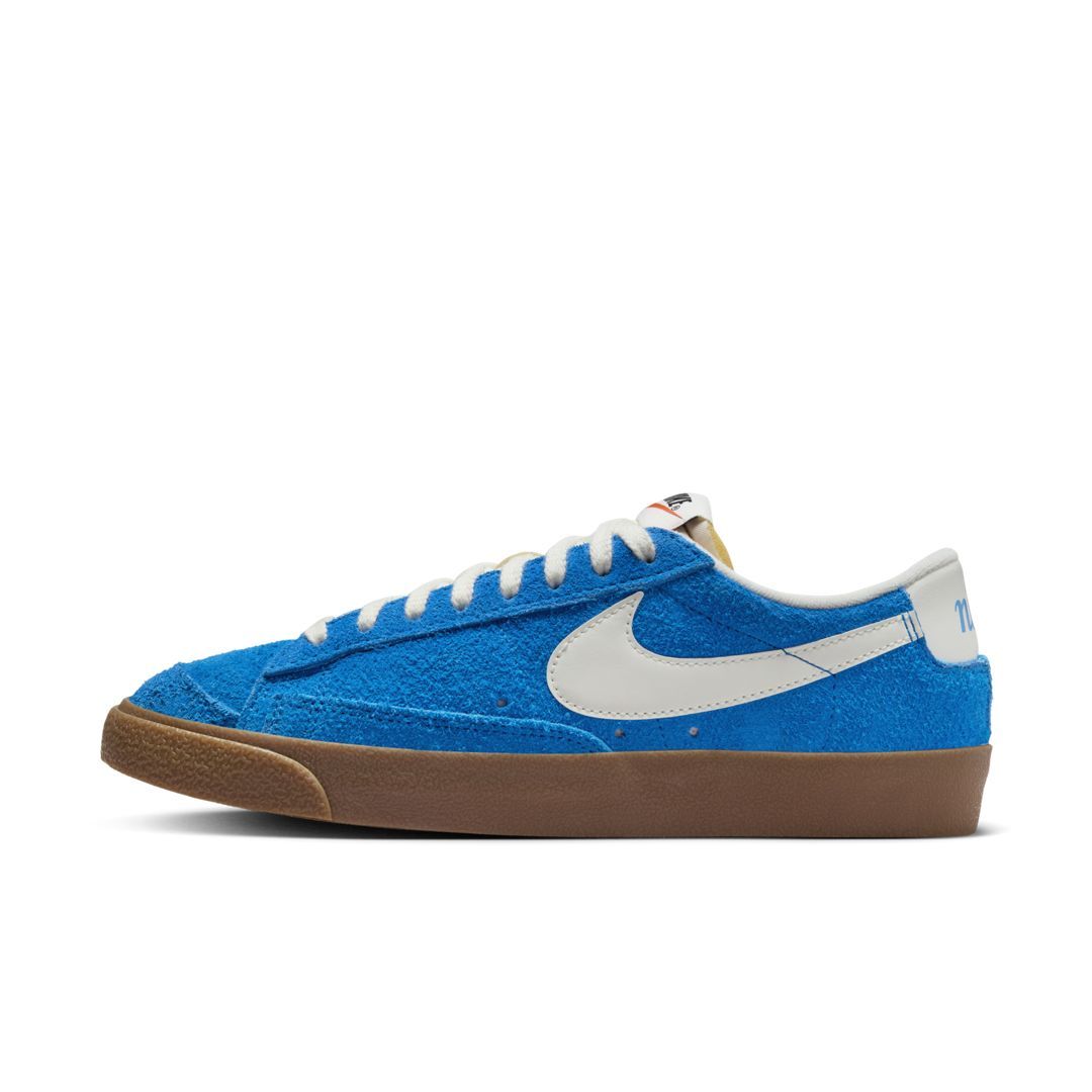 Nike Blazer Low '77 Blue Suede FQ8060-400 Release Info