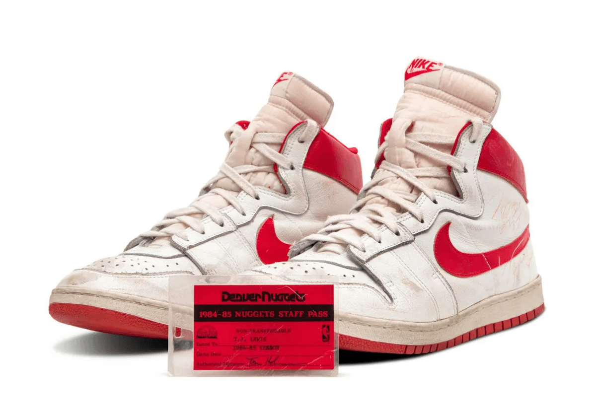 A Nike Air Ship Michael Jordan Wore In His Rookie Season Is Up For Auction