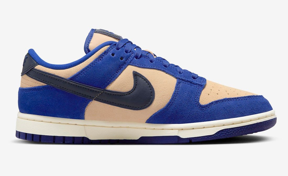 Nike Dunk Low Blue Suede Dv7411 400 Release Date Info 2