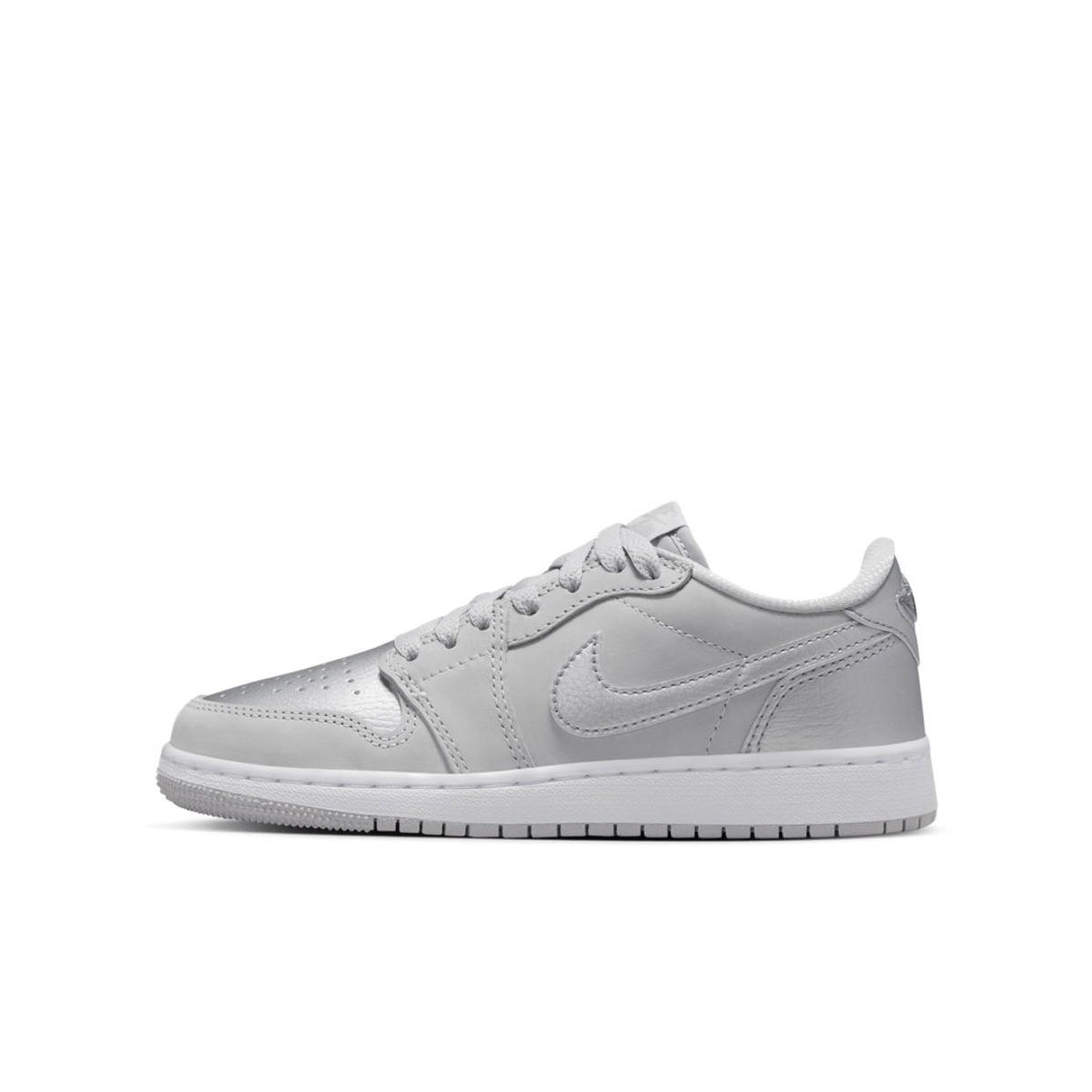 Air Jordan 1 Low OG Metallic Silver (GS)