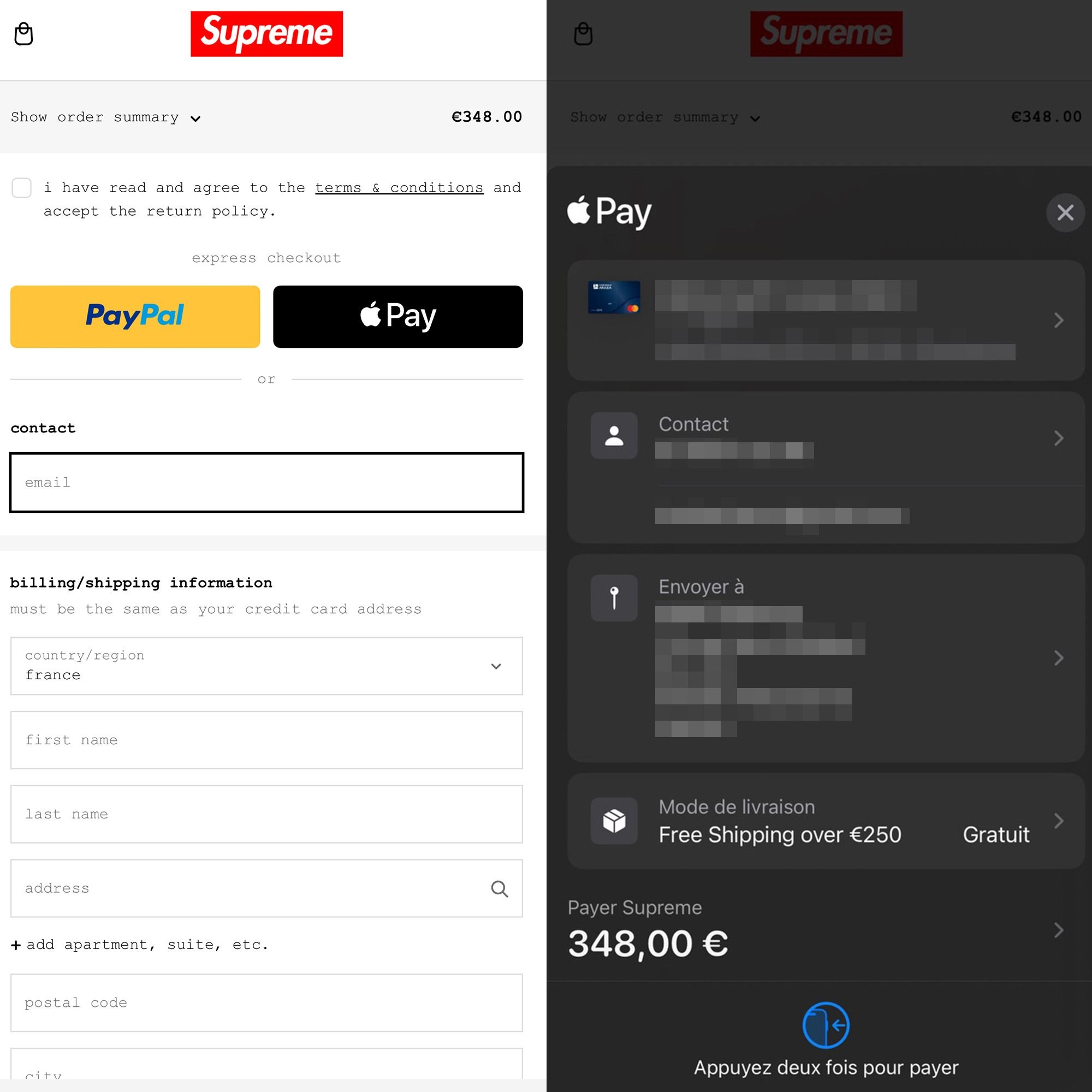 Supreme Officially Adding Back Apple Pay for 2023