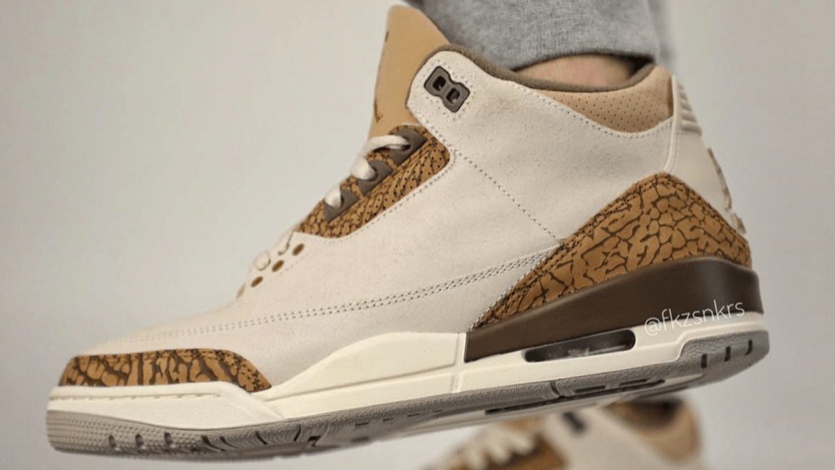 The Air Jordan 3 Palomino Sports An Earth Tone Palette