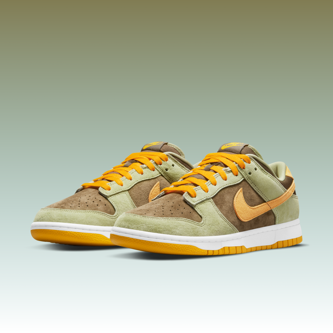 NIKE / Dunk Low SE Shoes Sneakers / Dusty Olive / DH5360-300