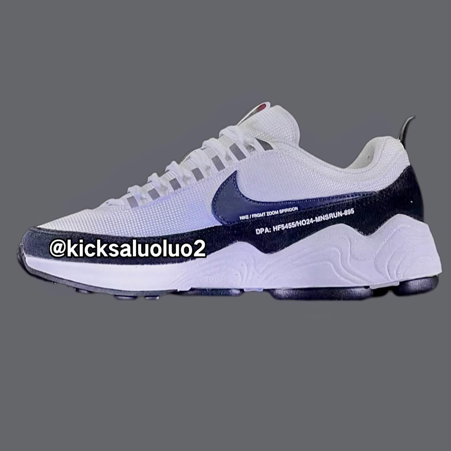 Fragment x Nike Air Zoom Spiridon HF5455-100 Release Info