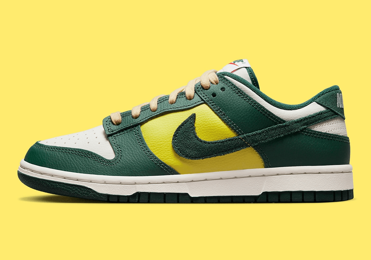 New Images Of The Nike Dunk Low Noble Green Have Arrived