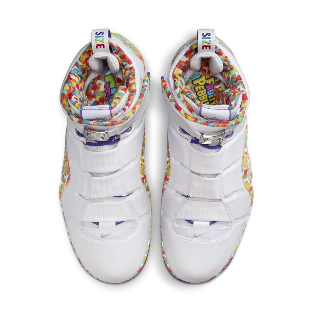 Nike Lebron 4 fruity pebbles DQ9310-100 Release Info