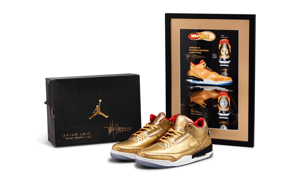 The Nike Air Jordan 3 "Spike Lee Oscars" Have Found Their Way To Sotheby's