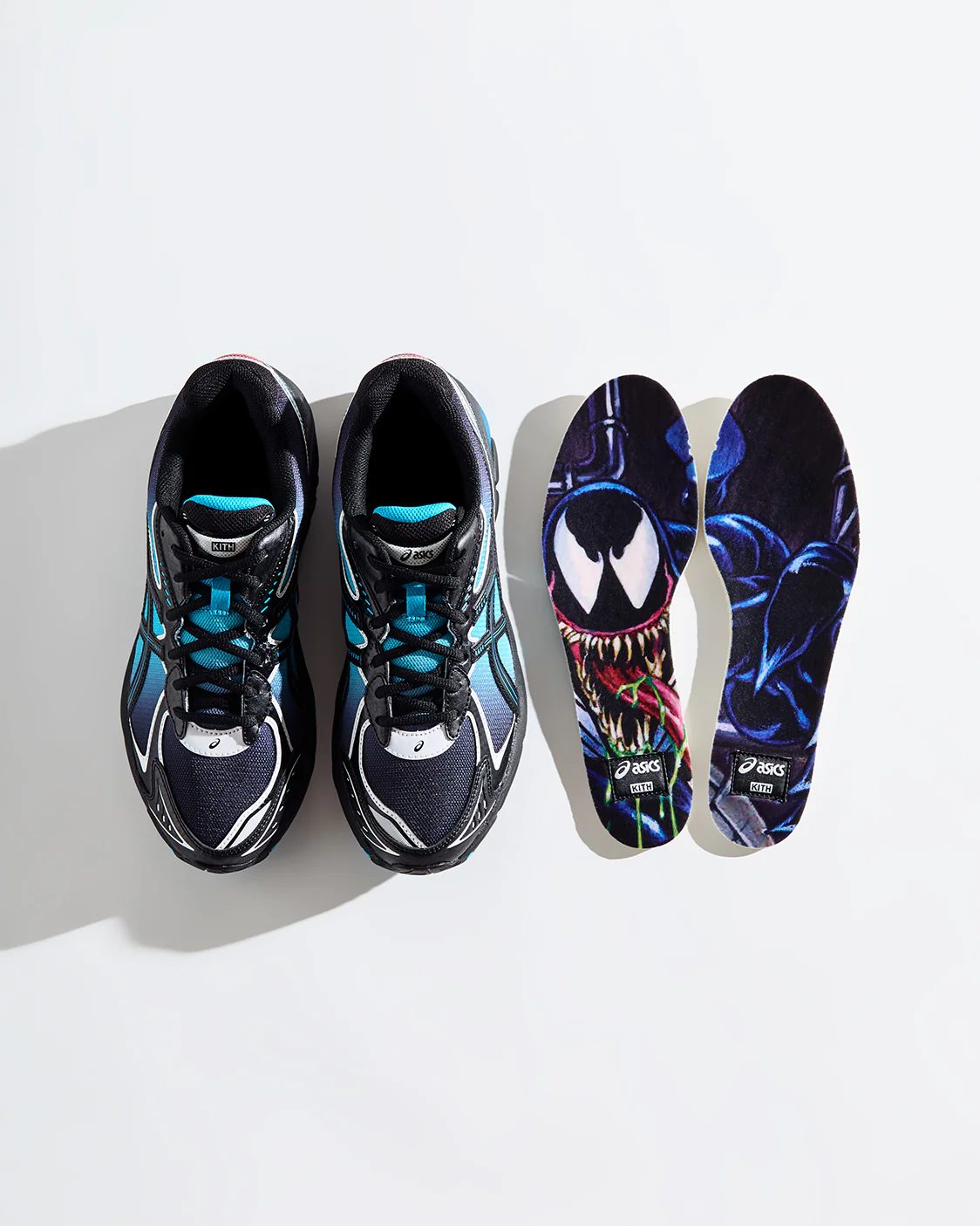 Kith x Marvel Super Villains x ASICS GT-2160 “Venom” Release Info