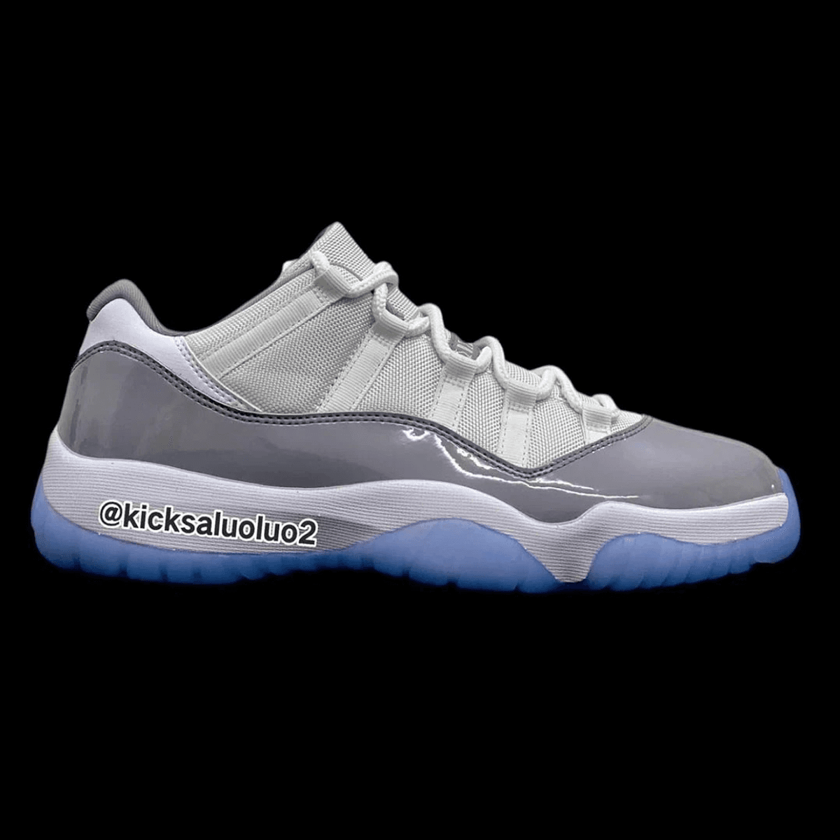 Leaked Images Of The Air Jordan 11 Low Cement Grey