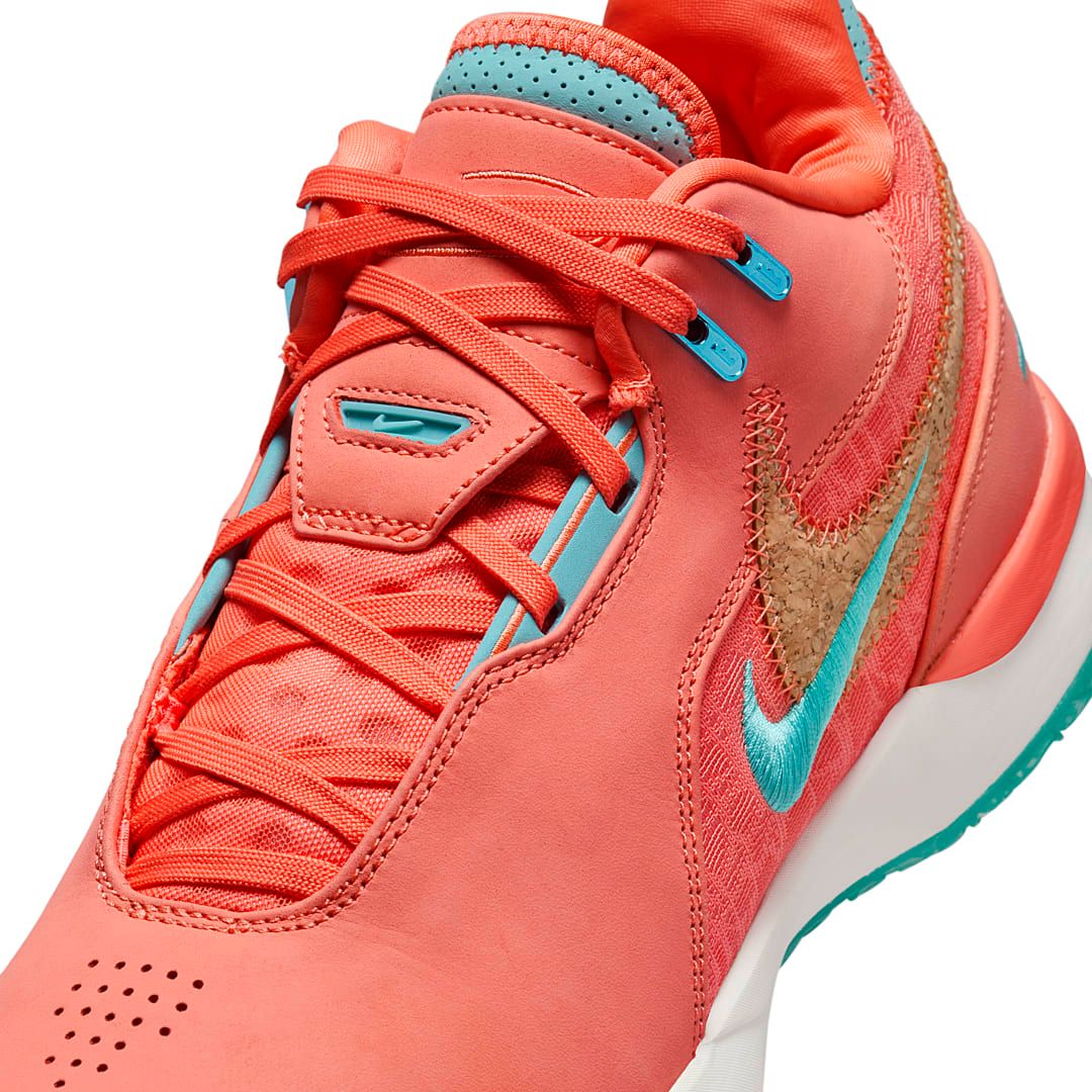 Nike LeBron NXXT Gen AMPD “Mineral Blue/Light Wild Mango” FJ1566-401 Release Info