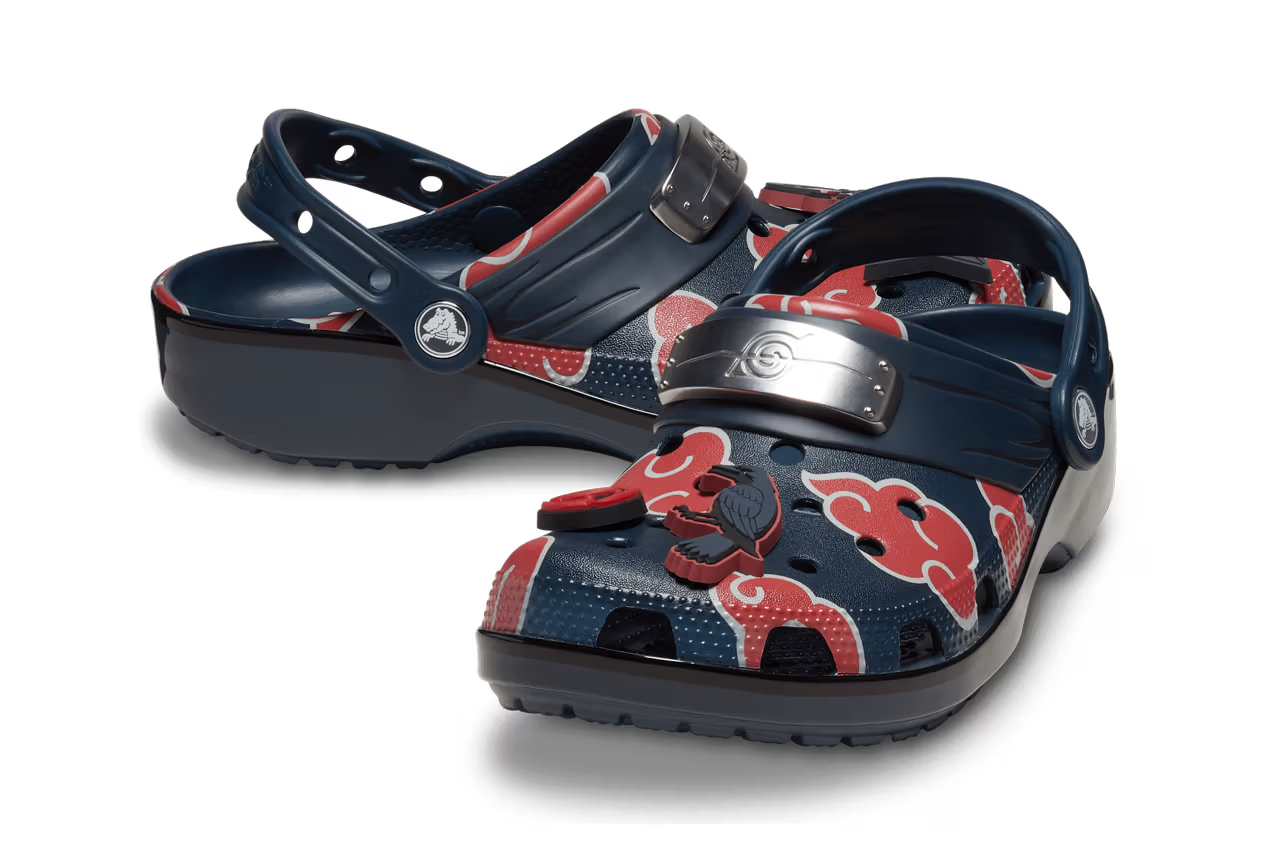 Naruto Shippuden x Crocs Classic Clogs Release info